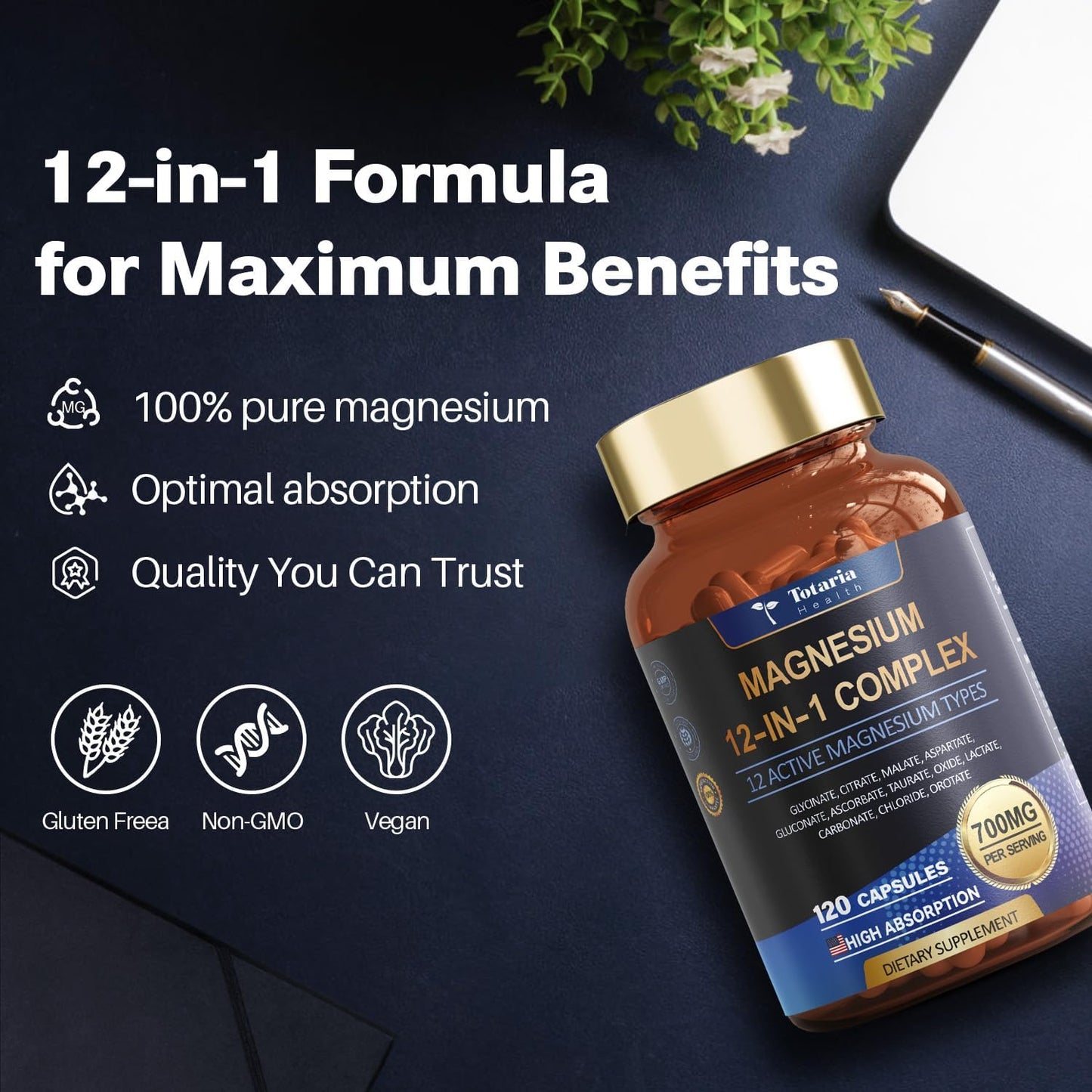 12-in-1 Magnesium Complex 700mg