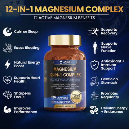 12-in-1 Magnesium Complex 700mg